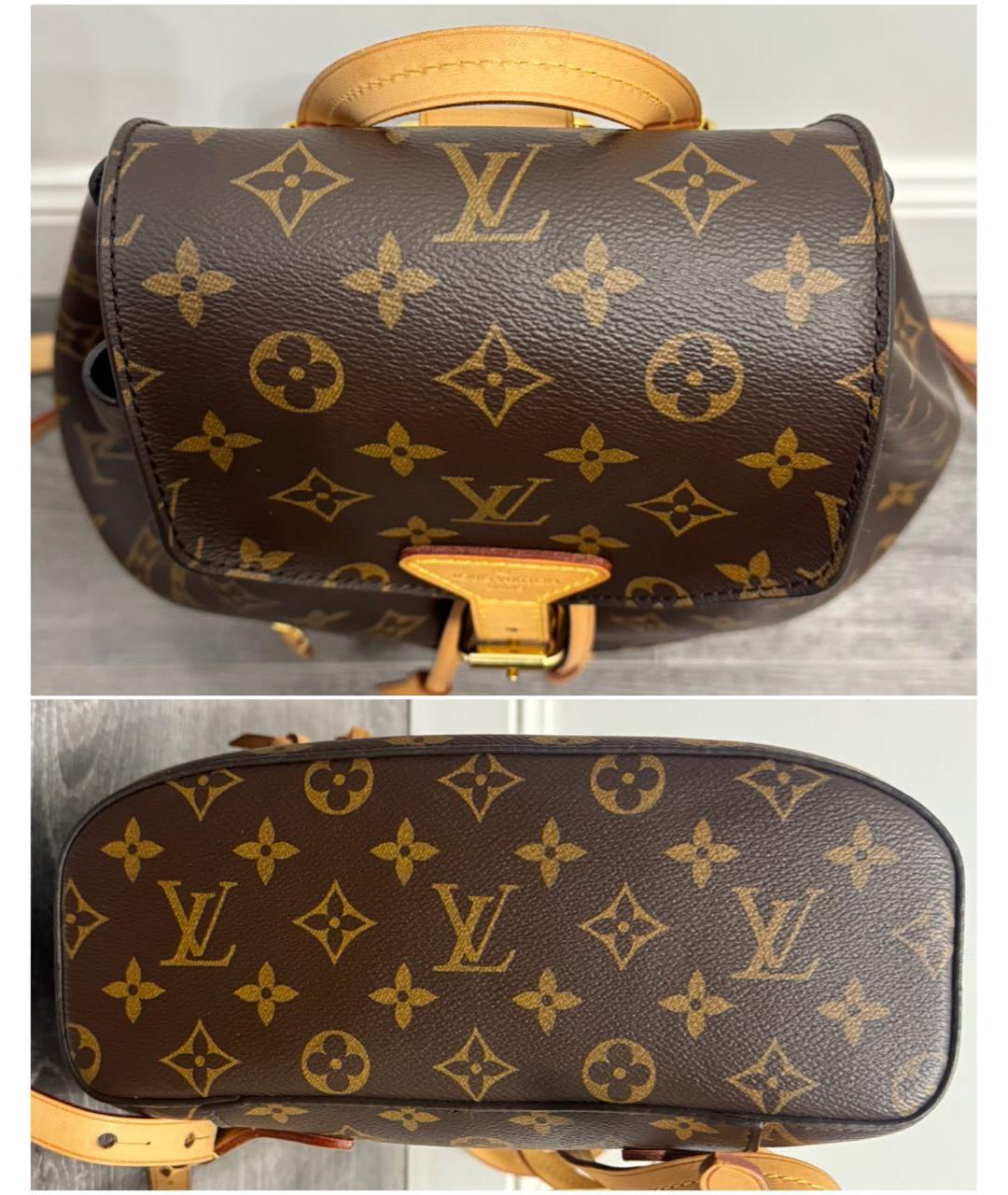 LOUIS VUITTON Коричневый рюкзак, фото 5