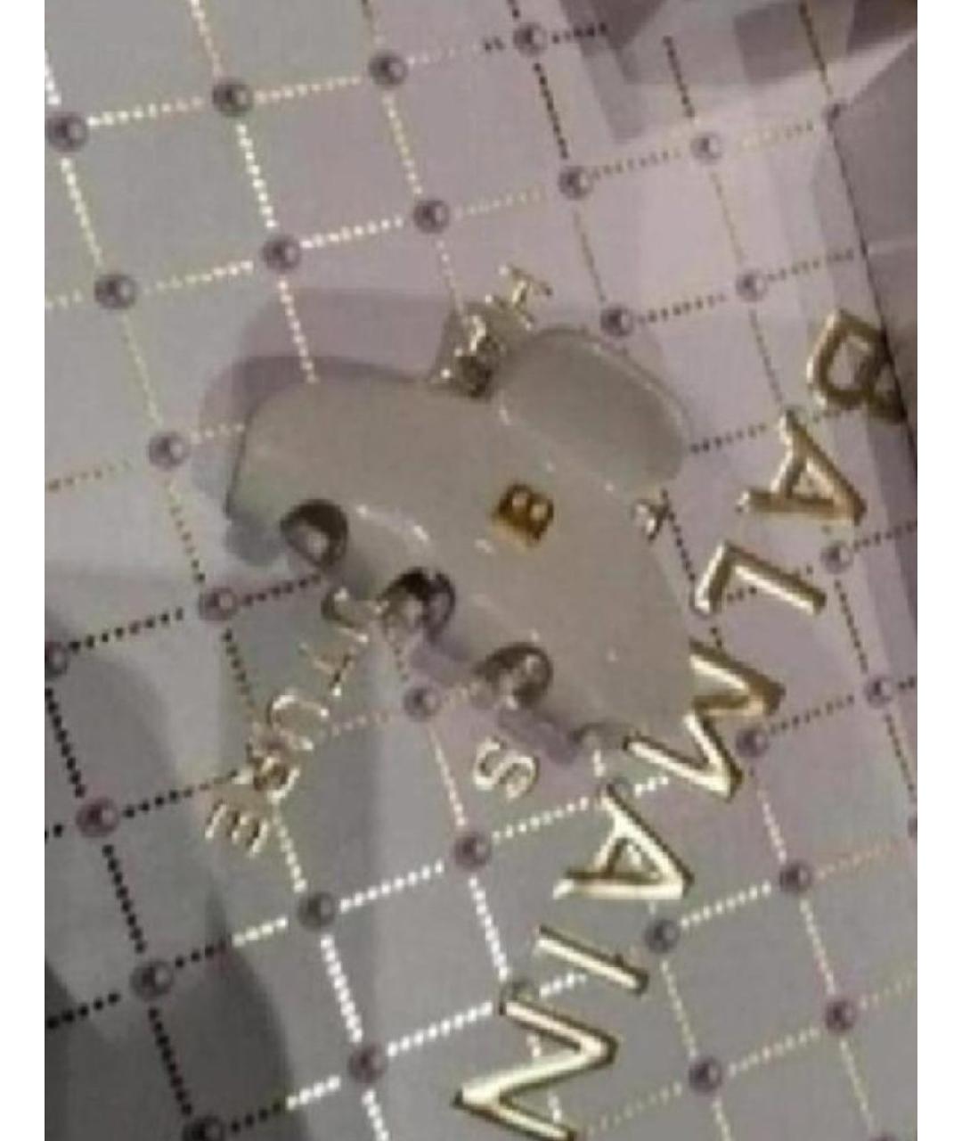 BALMAIN Белая заколка, фото 2