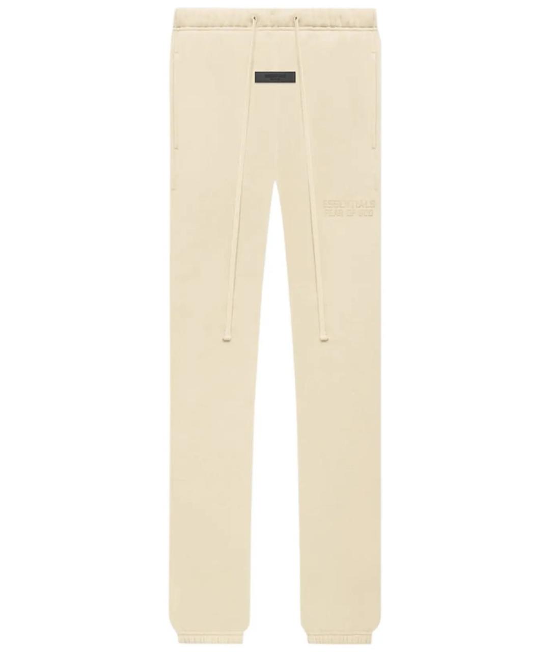 FEAR OF GOD ESSENTIALS Бежевые хлопковые повседневные брюки, фото 4