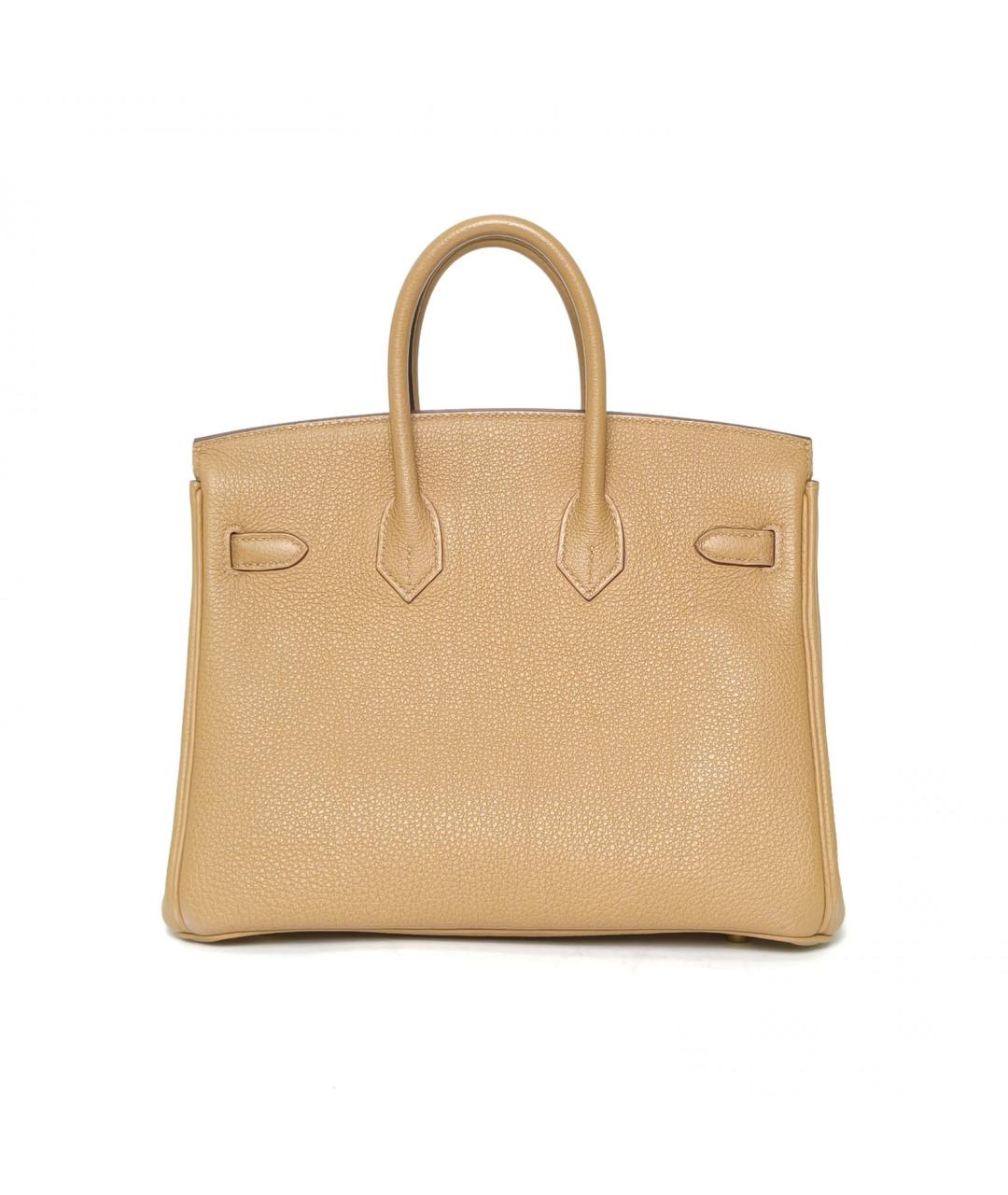 HERMES Коричневая кожаная сумка через плечо, фото 4