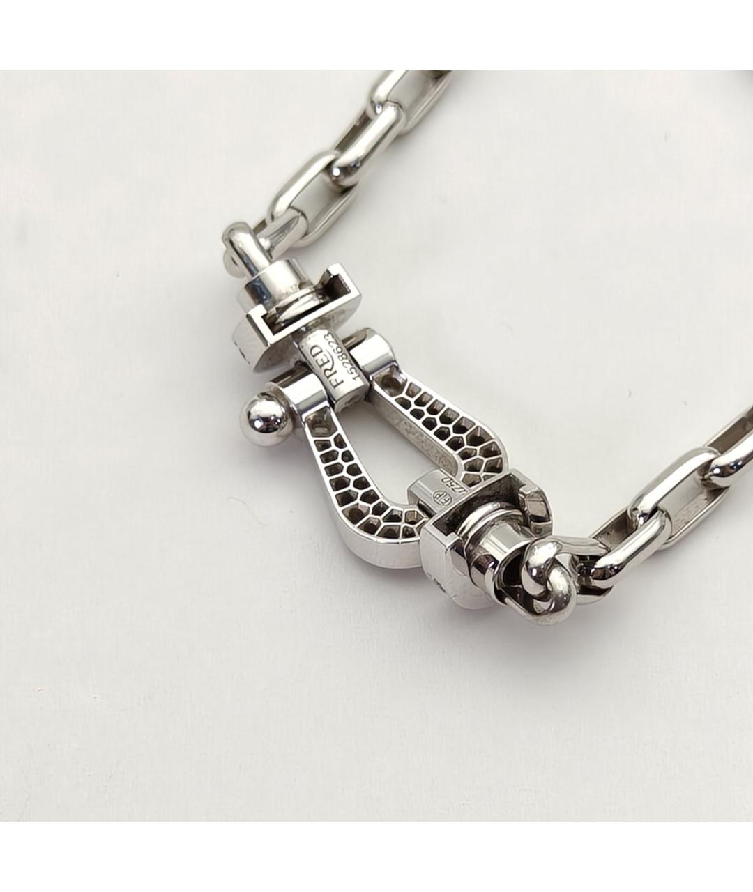 FRED Серебрянный браслет из белого золота, фото 5