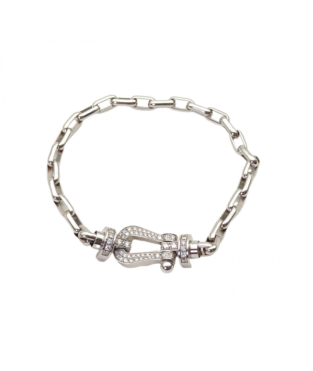 FRED Серебрянный браслет из белого золота, фото 2