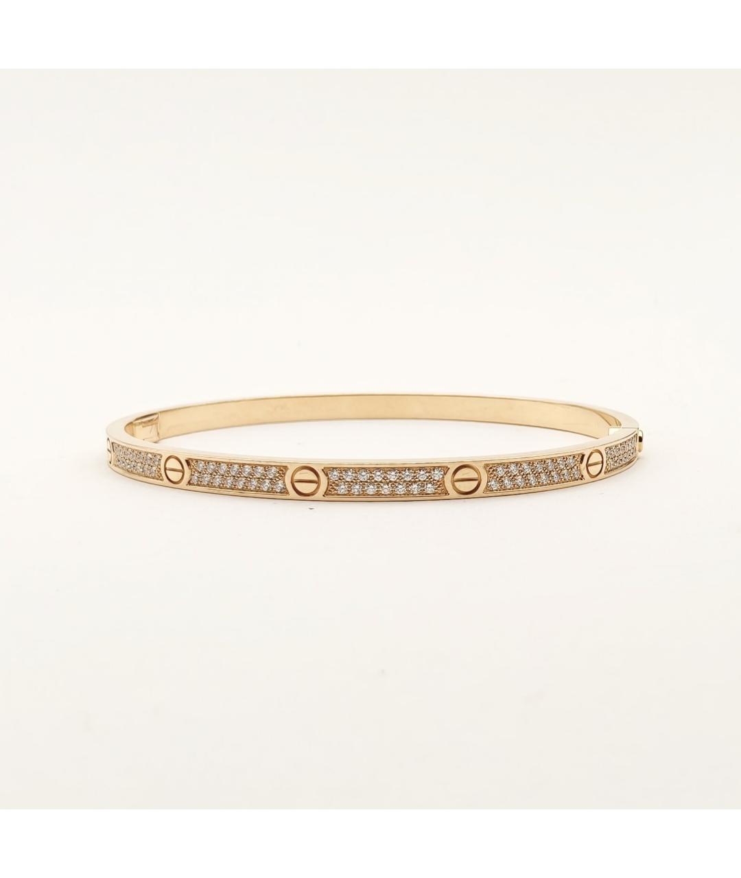 CARTIER Золотой браслет из розового золота, фото 4