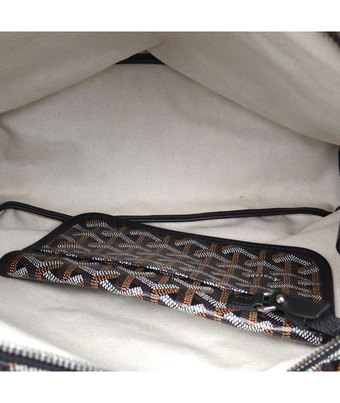 GOYARD Черная сумка через плечо, фото 7