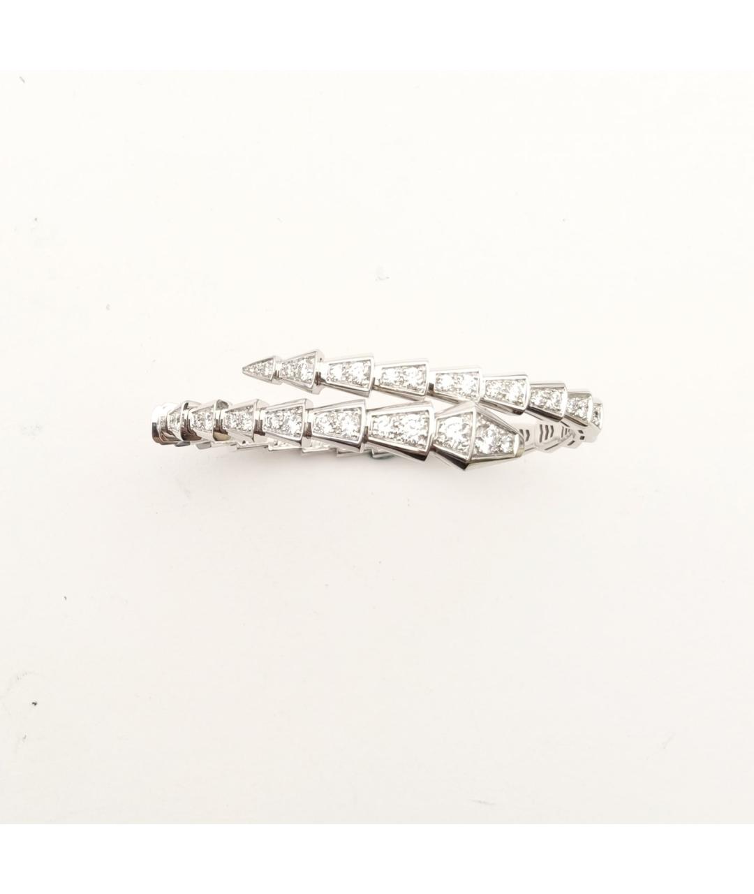 BVLGARI Серебрянный браслет из белого золота, фото 5