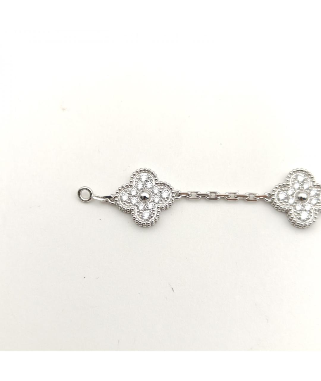 VAN CLEEF & ARPELS Серебрянный браслет из белого золота, фото 3
