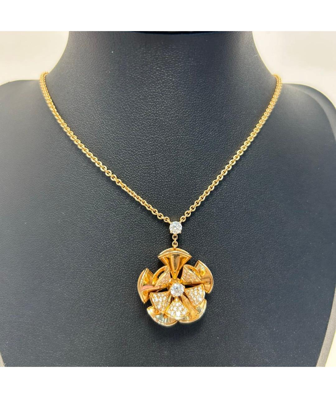 BVLGARI Золотое колье из розового золота, фото 2