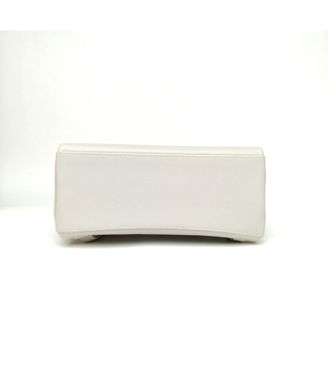 HERMES Белый кожаный рюкзак, фото 6