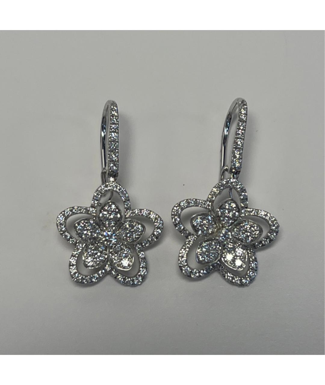 GRAFF Серебряные серьги из белого золота, фото 3