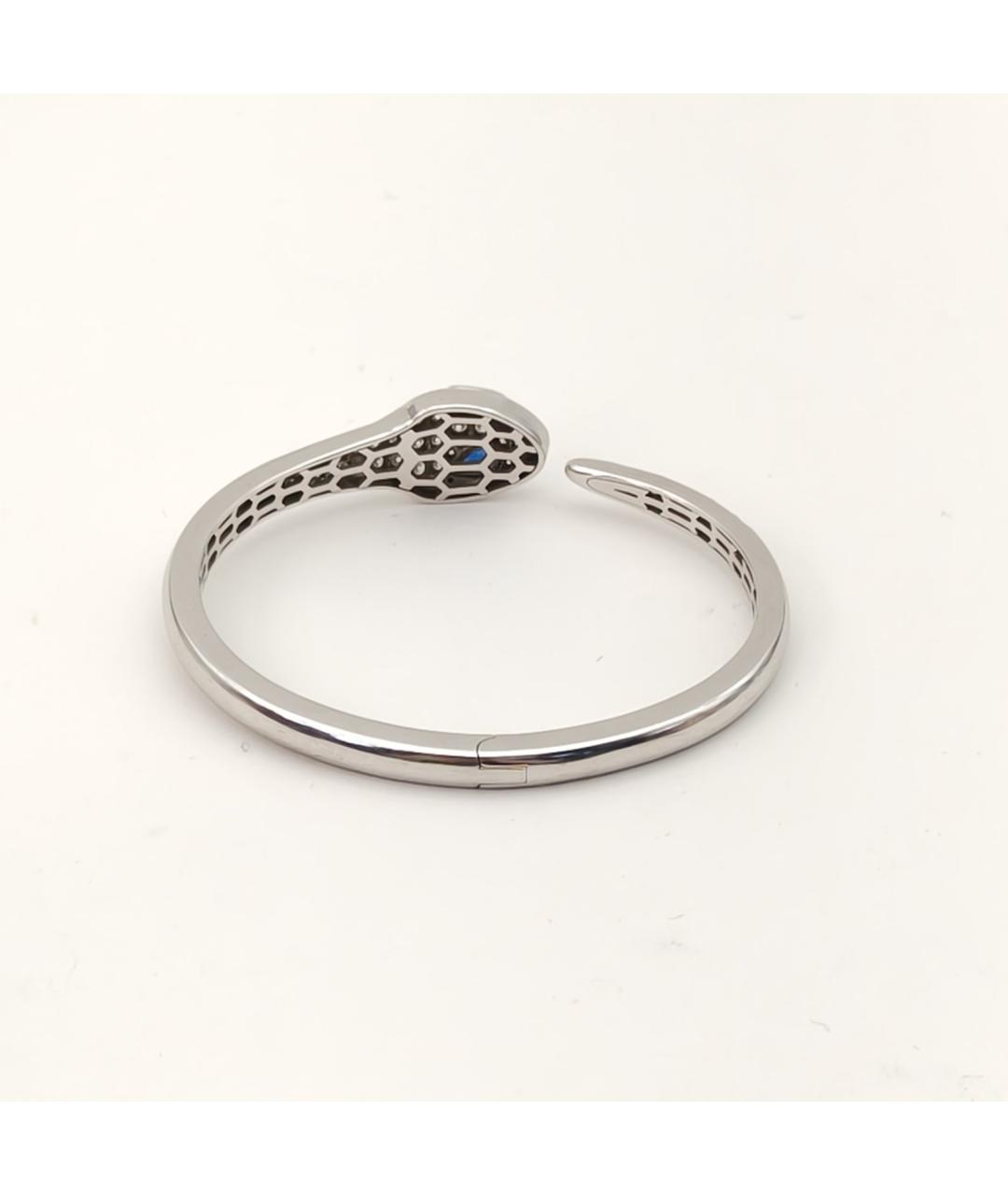 BVLGARI Серебрянный браслет из белого золота, фото 5