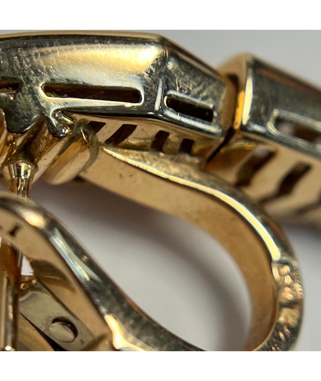 BVLGARI Золотые серьги из розового золота, фото 9