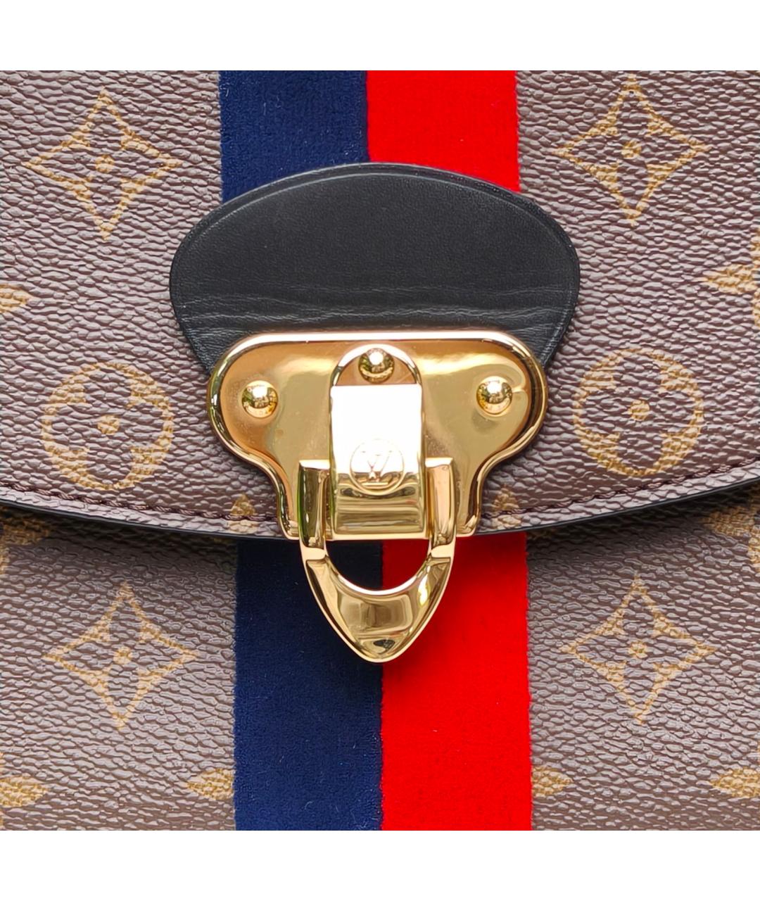 LOUIS VUITTON Коричневая сумка через плечо, фото 7