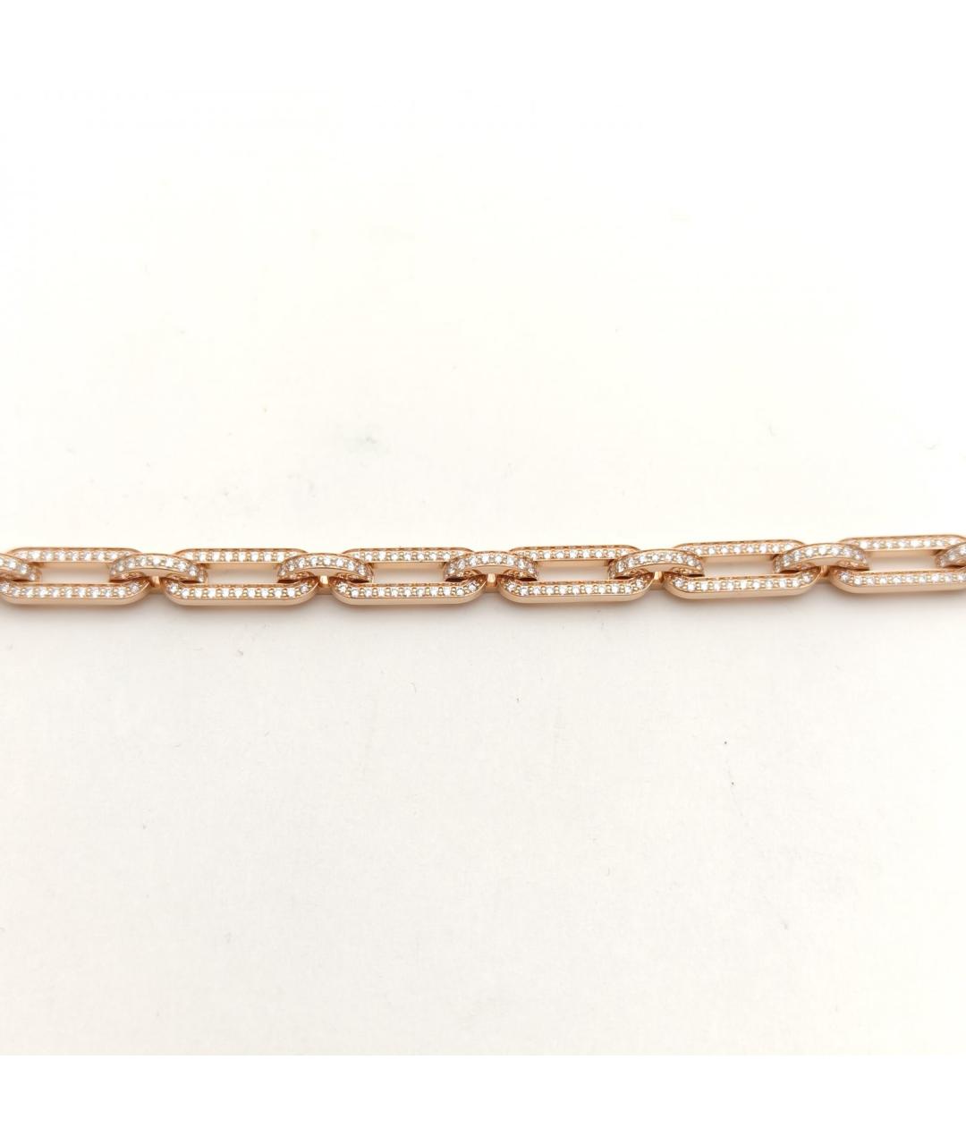 HERMES Золотой браслет из розового золота, фото 4