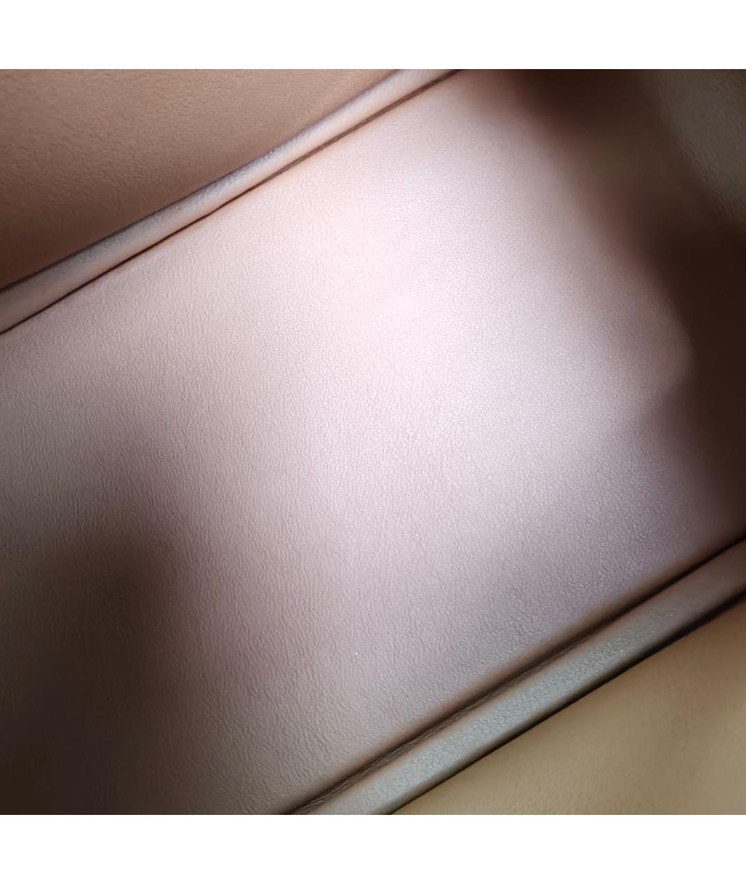 HERMES Коричневая кожаная сумка через плечо, фото 7
