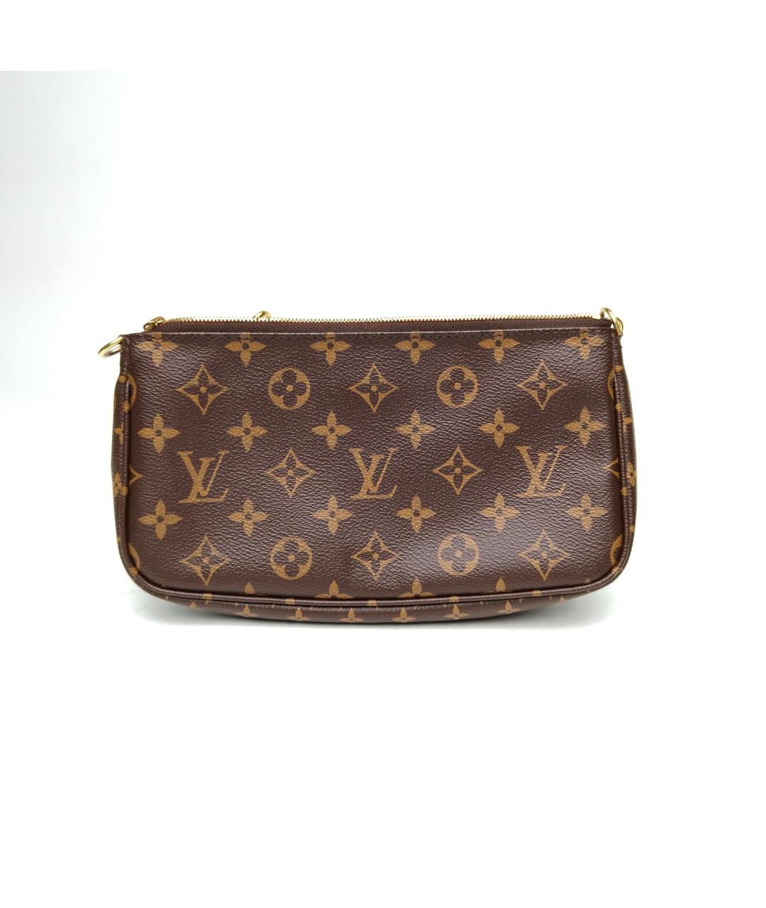 LOUIS VUITTON Коричневая сумка через плечо, фото 4