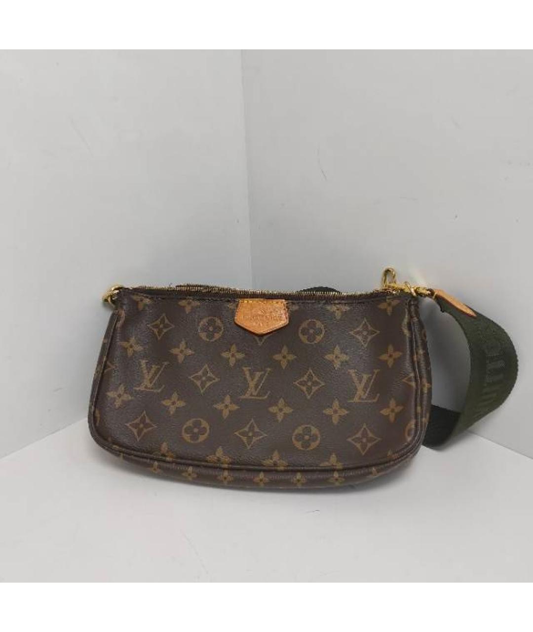 LOUIS VUITTON Коричневая сумка через плечо, фото 8