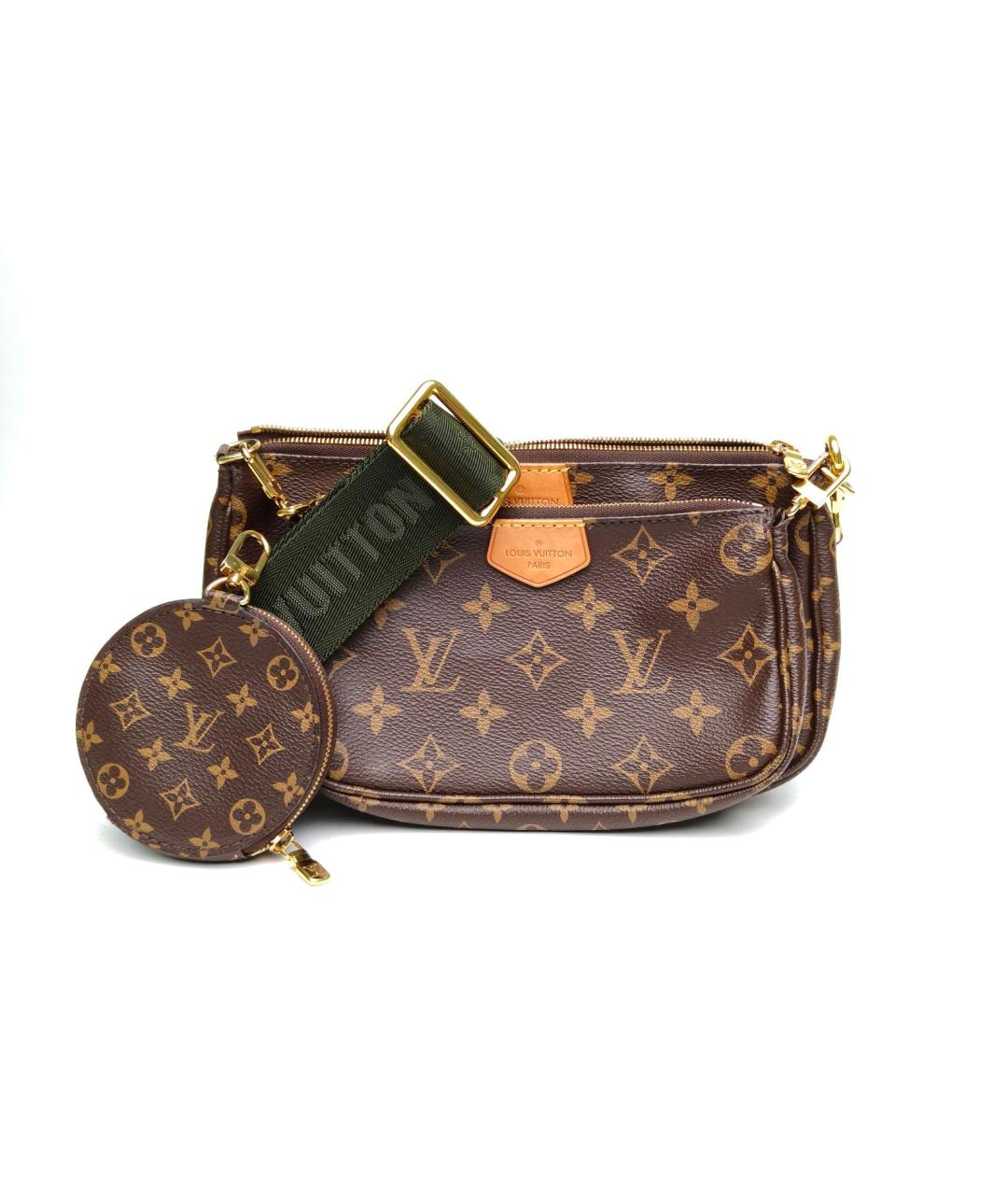 LOUIS VUITTON Коричневая сумка через плечо, фото 2