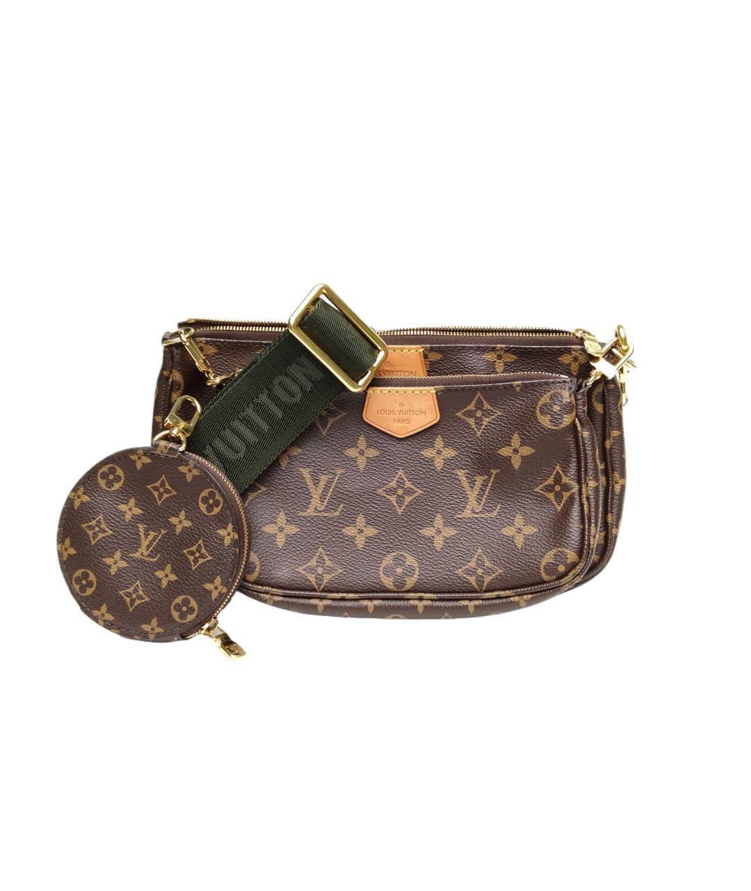 LOUIS VUITTON Коричневая сумка через плечо, фото 9