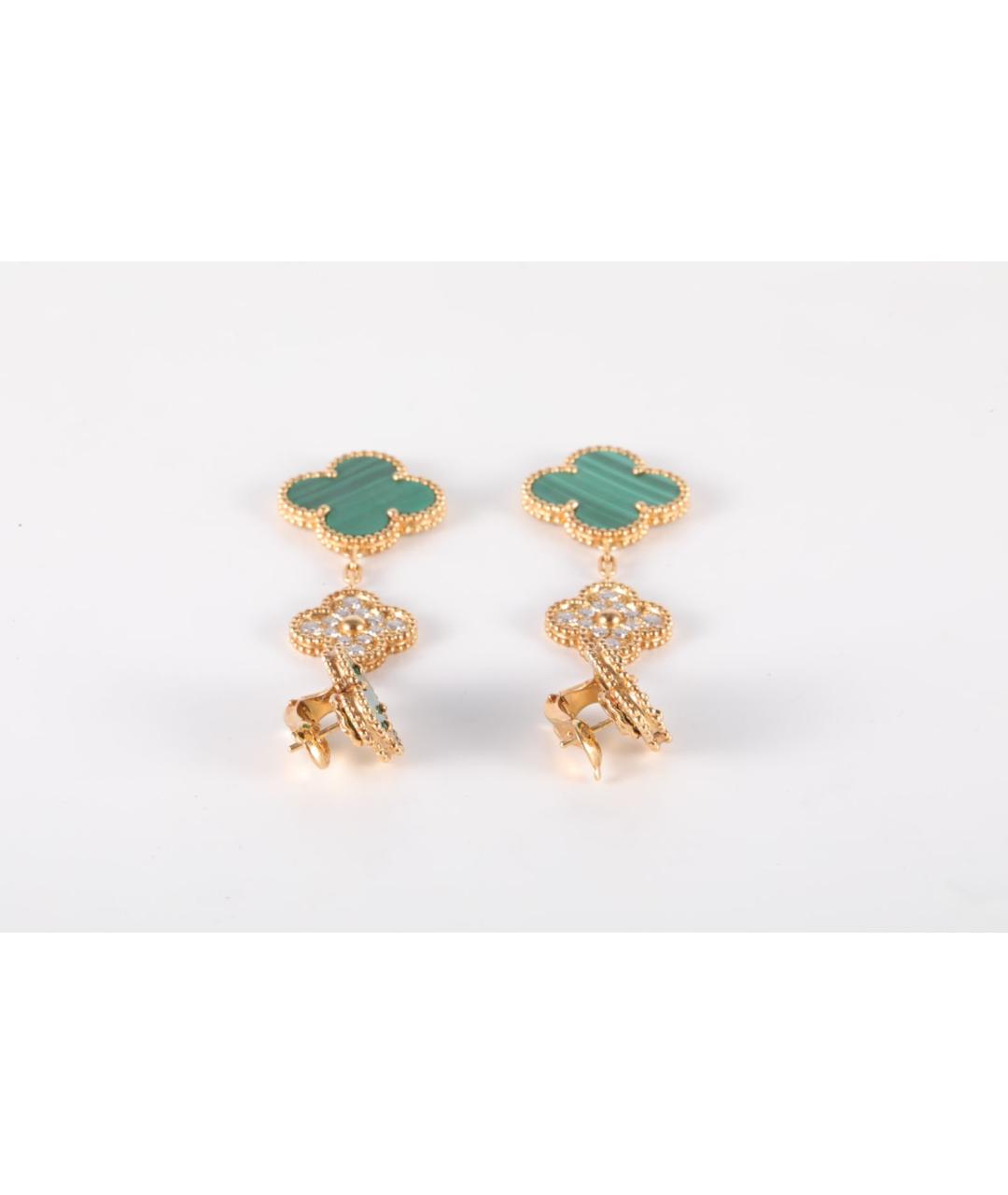 VAN CLEEF & ARPELS Золотые серьги из желтого золота, фото 3