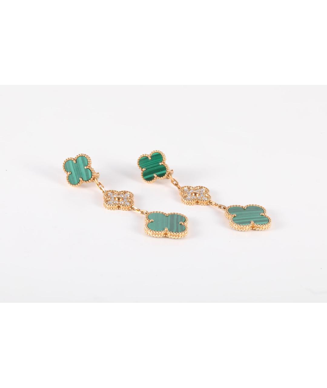 VAN CLEEF & ARPELS Золотые серьги из желтого золота, фото 2