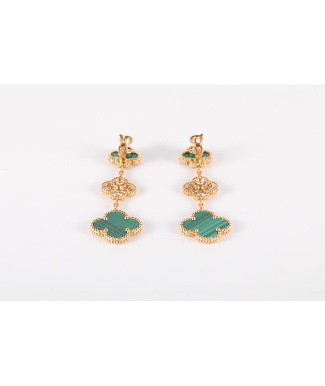 VAN CLEEF & ARPELS Золотые серьги из желтого золота, фото 4