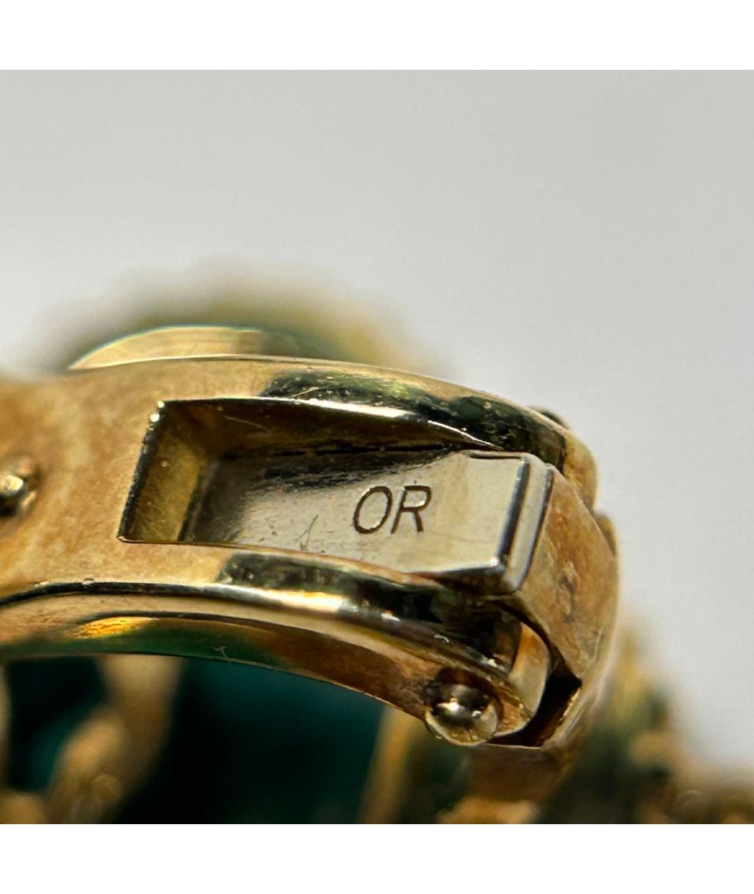 VAN CLEEF & ARPELS Золотые серьги из желтого золота, фото 9