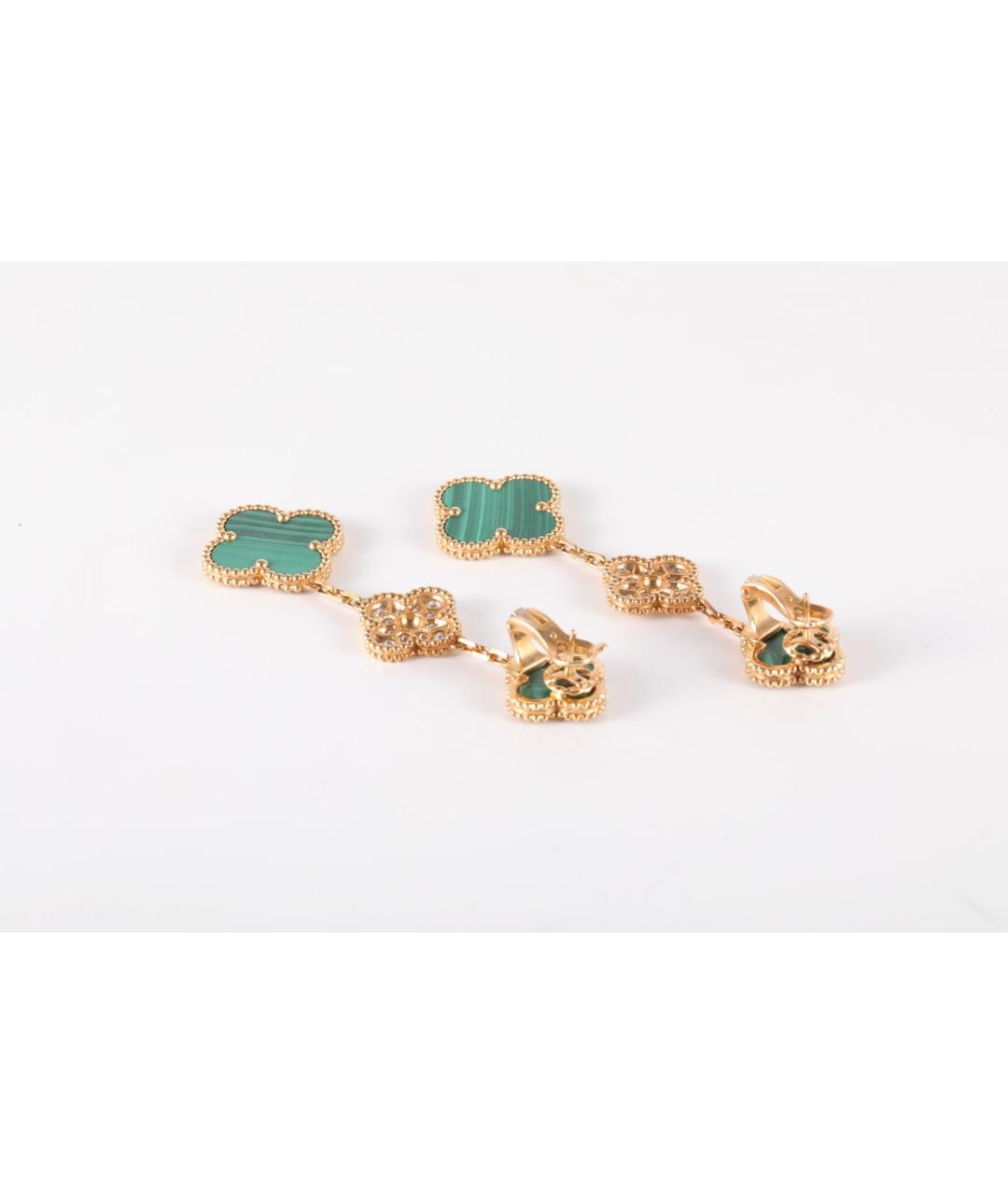 VAN CLEEF & ARPELS Золотые серьги из желтого золота, фото 5