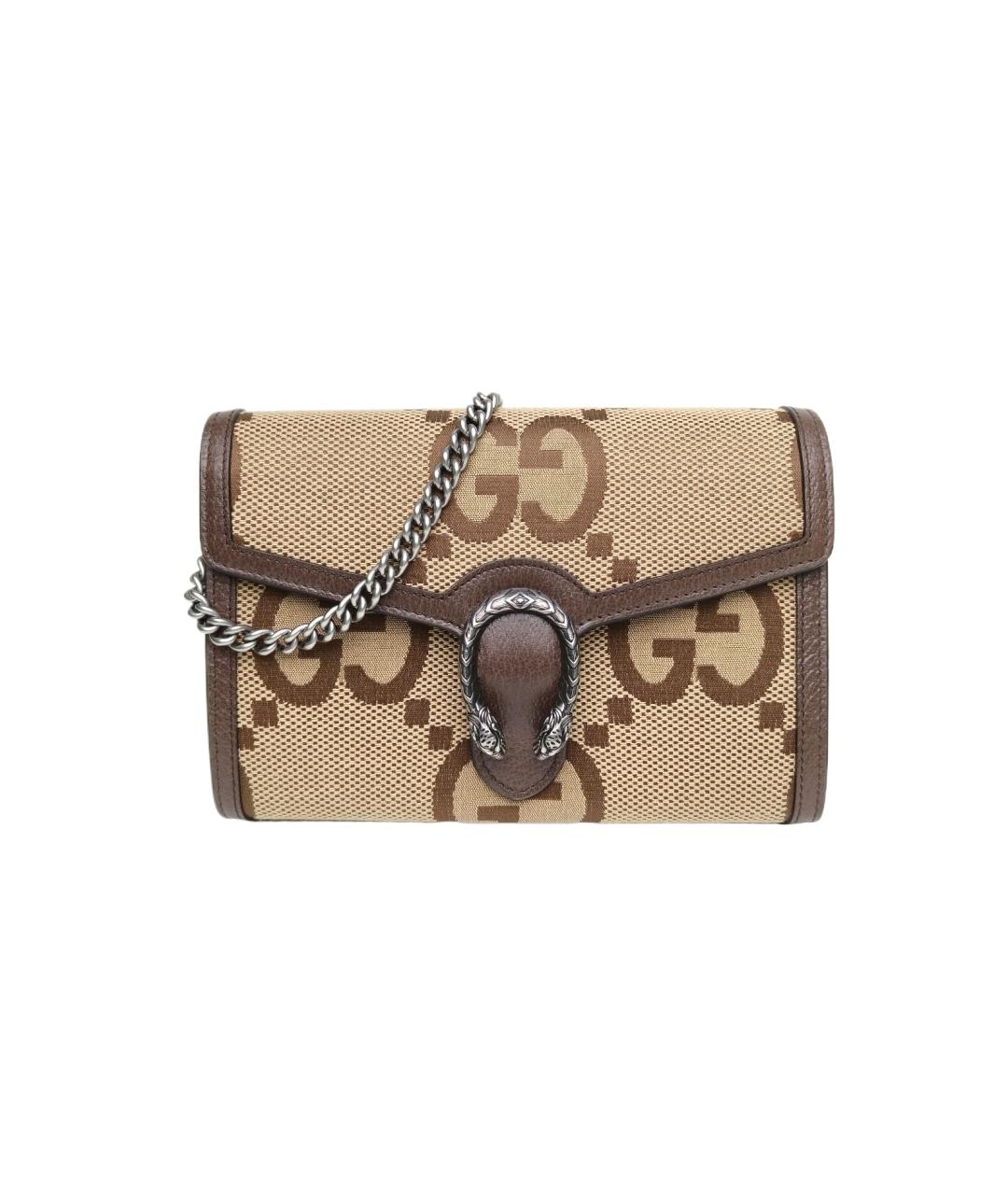 GUCCI Коричневая сумка через плечо, фото 10