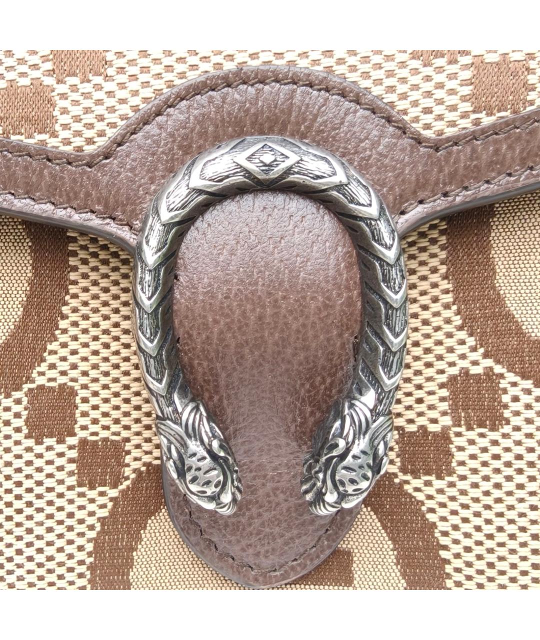 GUCCI Коричневая сумка через плечо, фото 7