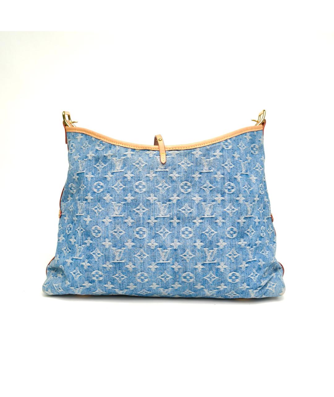 LOUIS VUITTON Синяя деним сумка через плечо, фото 4