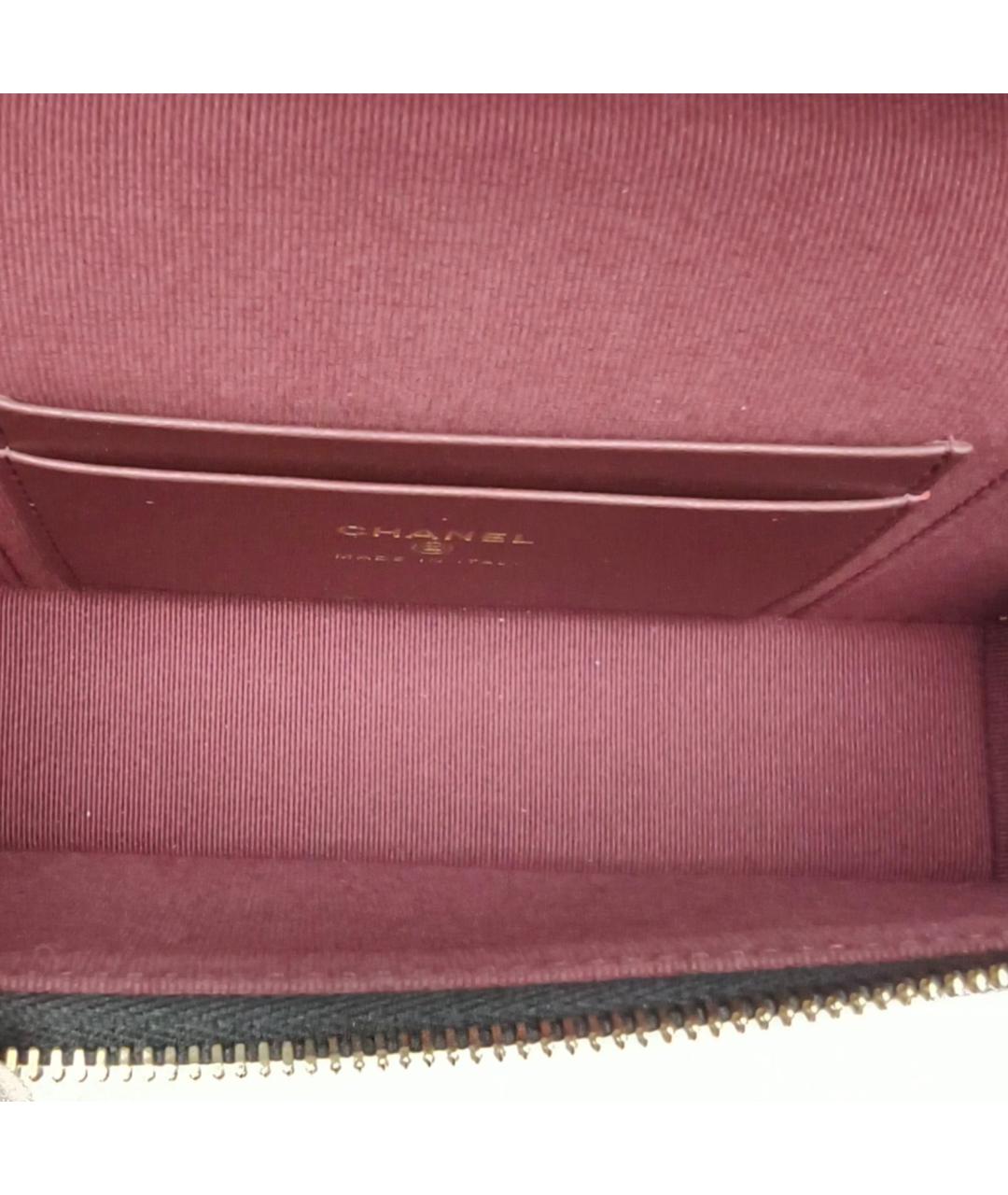 CHANEL Черная кожаная сумка через плечо, фото 8