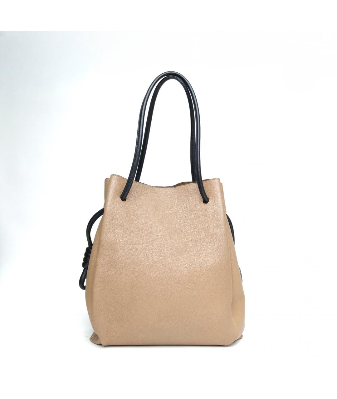 LOEWE Бежевая сумка через плечо, фото 4