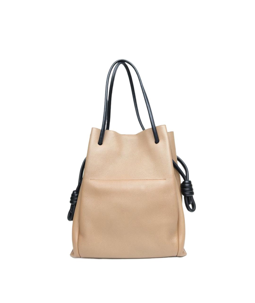 LOEWE Бежевая сумка через плечо, фото 10