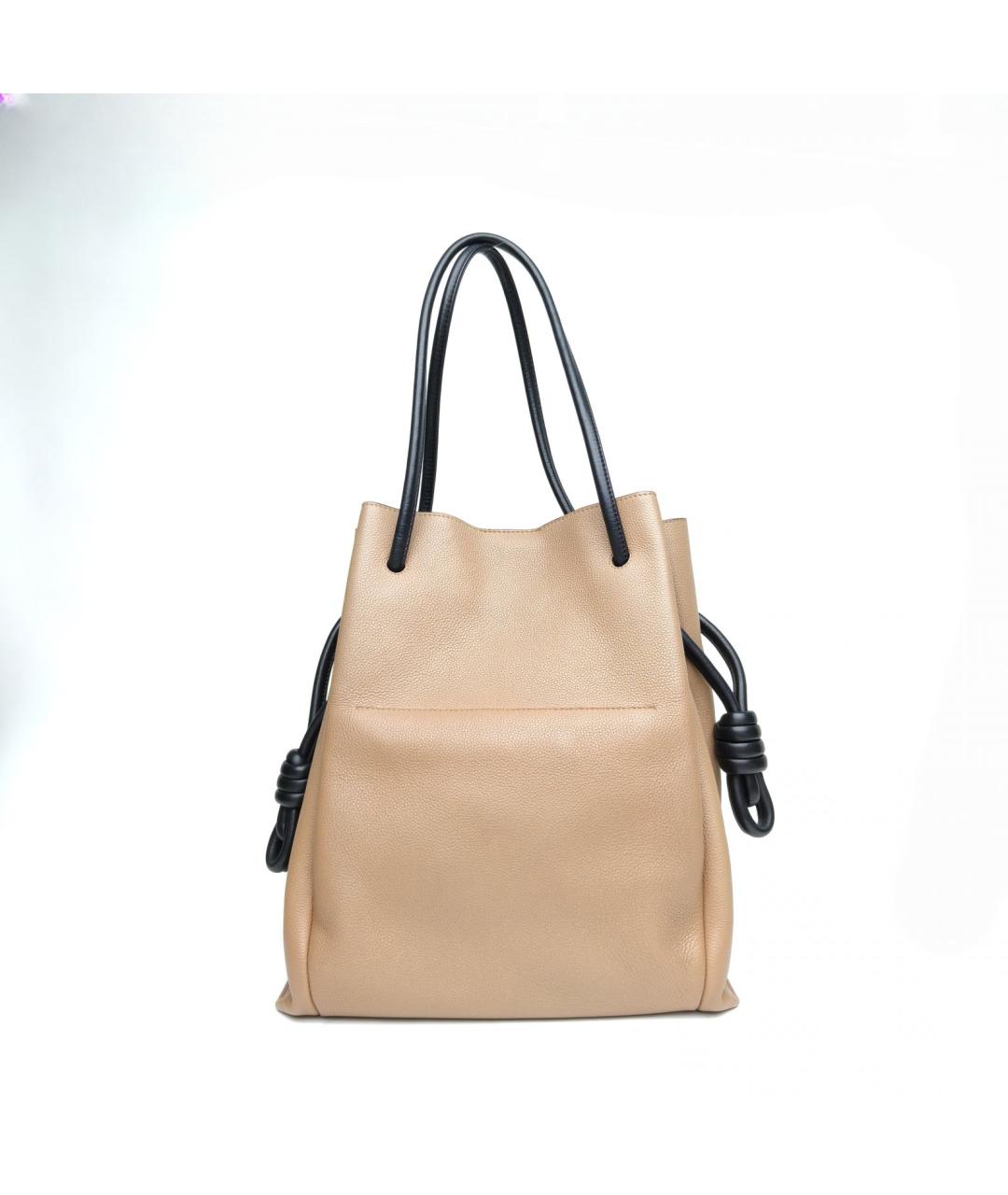 LOEWE Бежевая сумка через плечо, фото 2