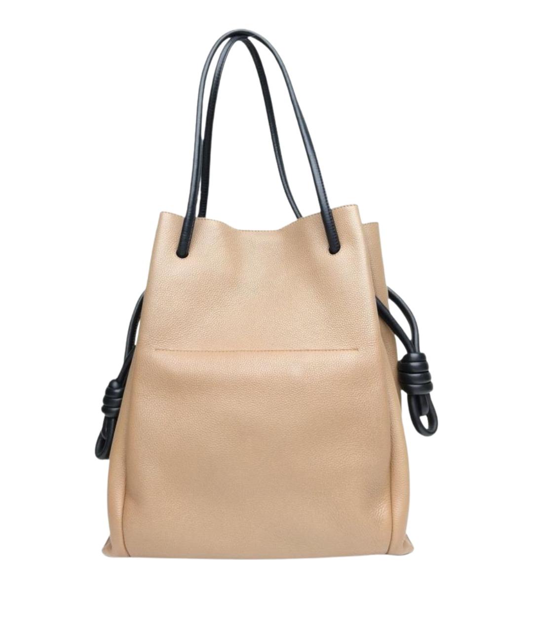 LOEWE Бежевая сумка через плечо, фото 1