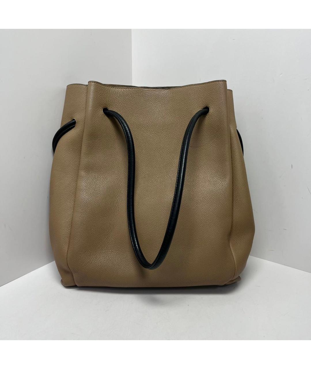 LOEWE Бежевая сумка через плечо, фото 8