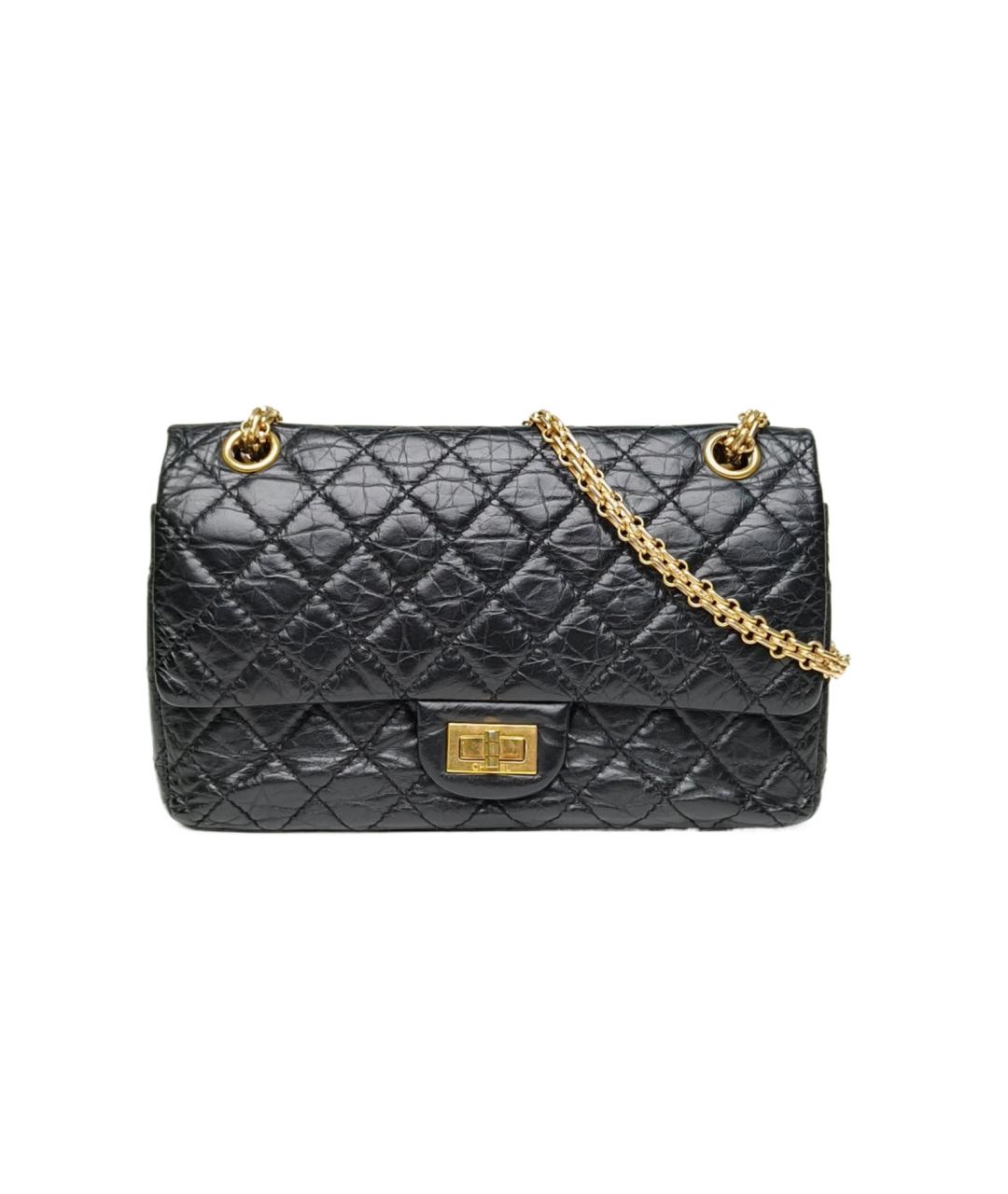 CHANEL Черная кожаная сумка через плечо, фото 9
