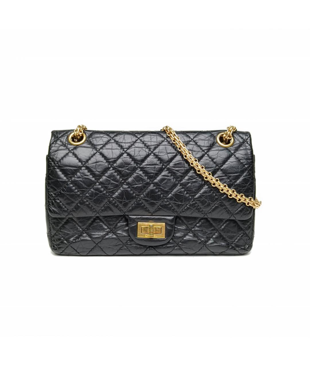 CHANEL Черная кожаная сумка через плечо, фото 2