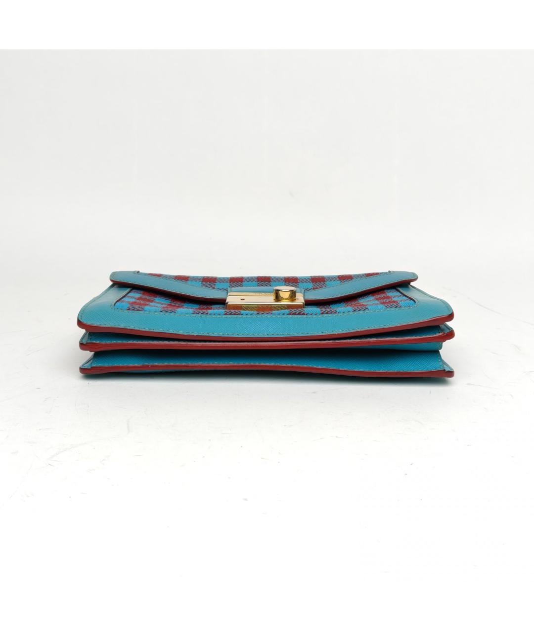 PRADA Бирюзовая сумка через плечо, фото 6