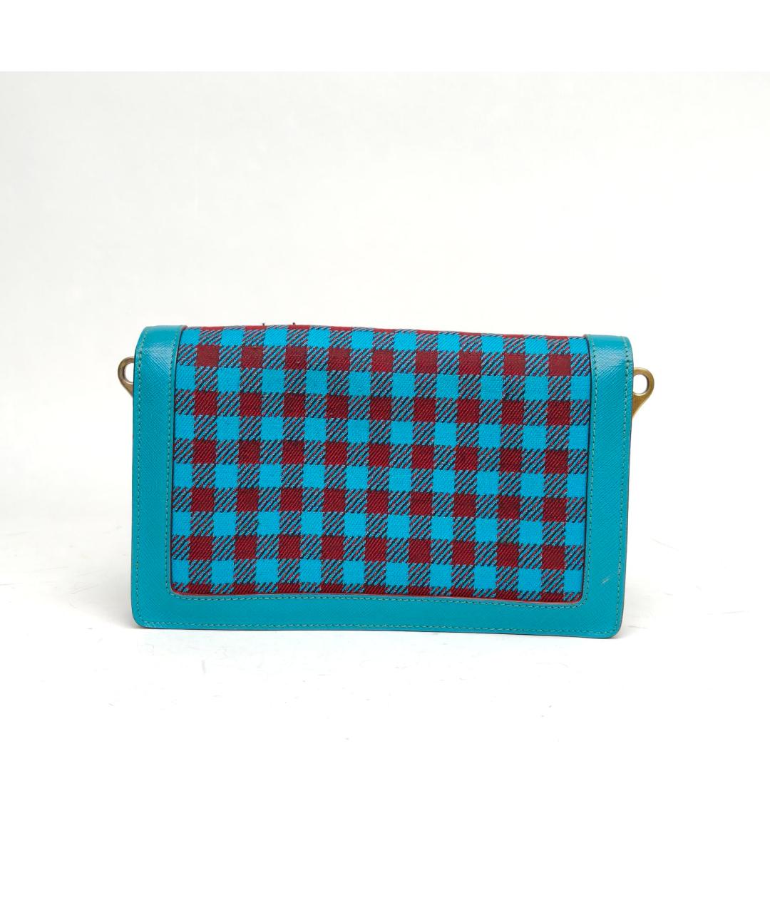 PRADA Бирюзовая сумка через плечо, фото 4