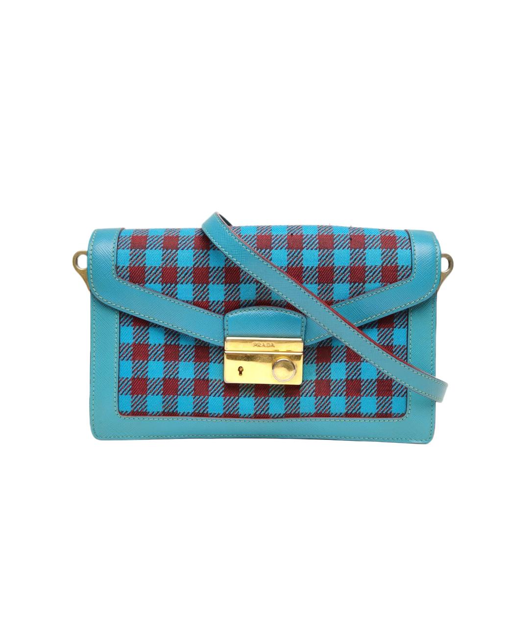 PRADA Бирюзовая сумка через плечо, фото 10