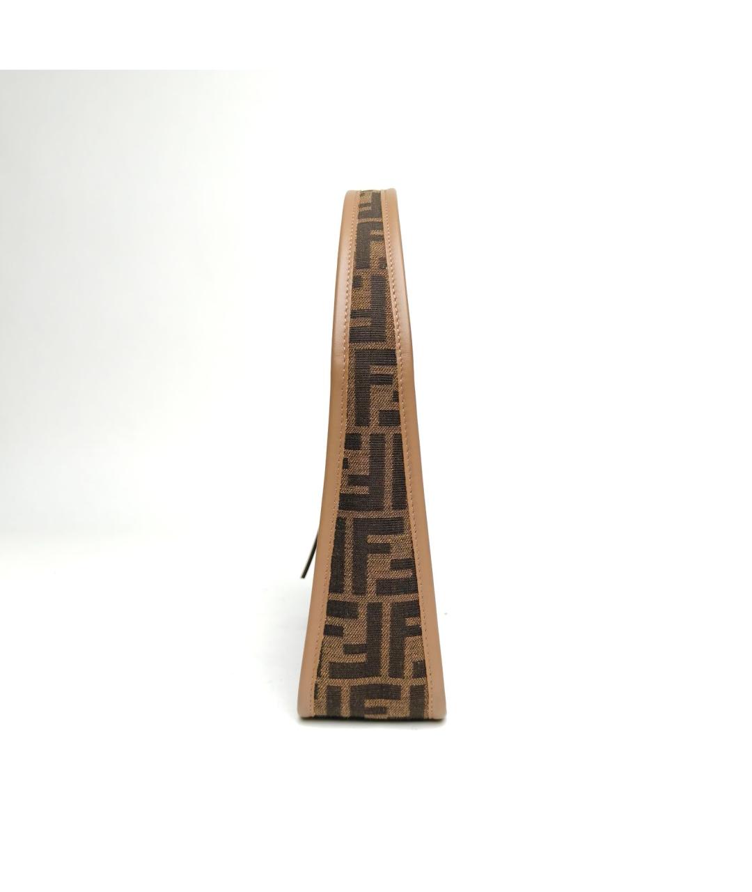 FENDI Коричневая сумка через плечо, фото 5