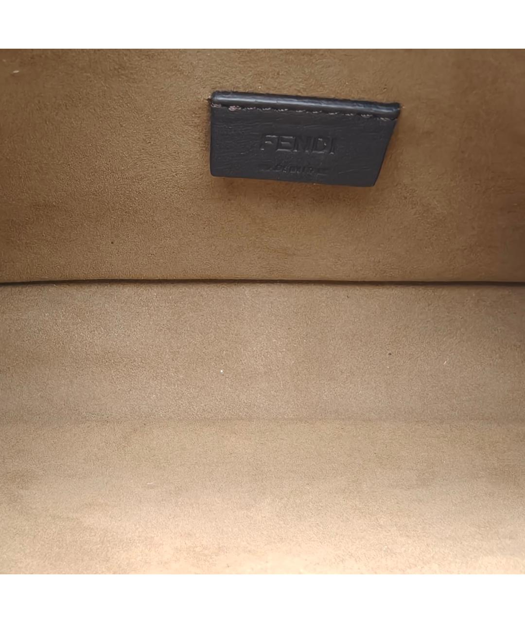 FENDI Коричневая сумка через плечо, фото 8