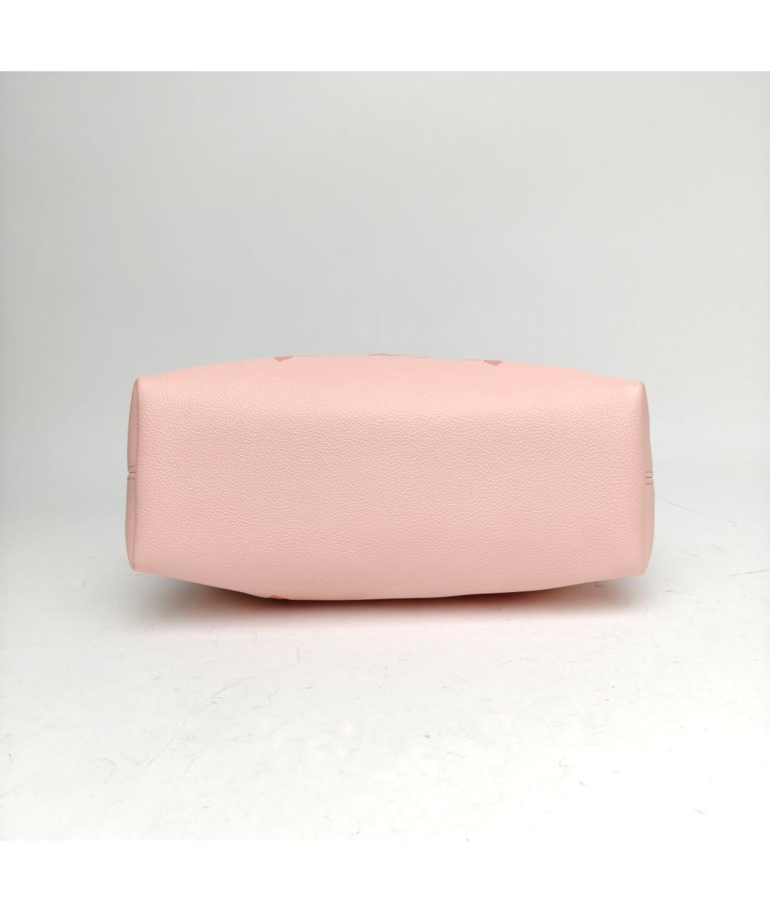 LOUIS VUITTON Розовая кожаная сумка через плечо, фото 6