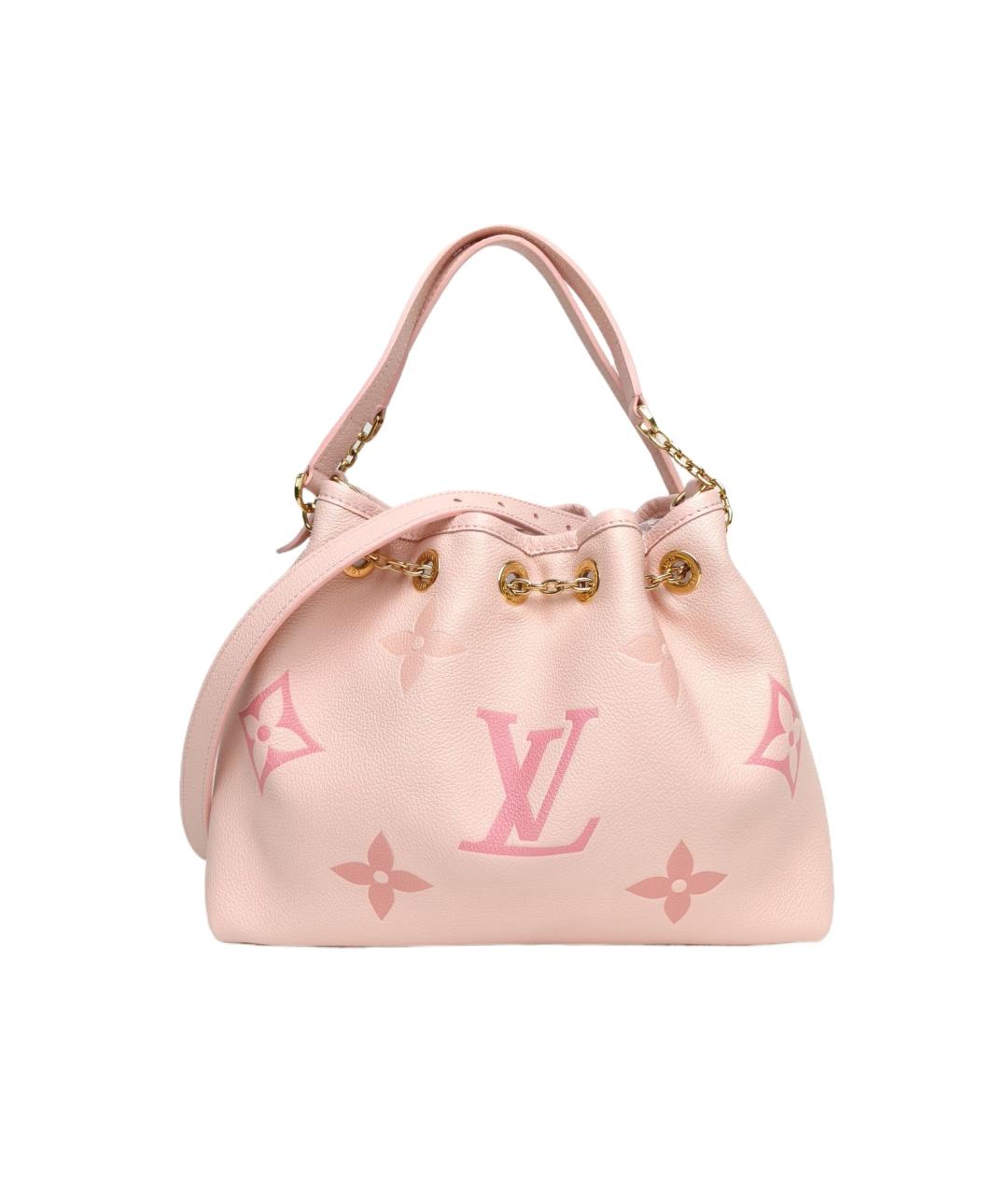 LOUIS VUITTON Розовая кожаная сумка через плечо, фото 9