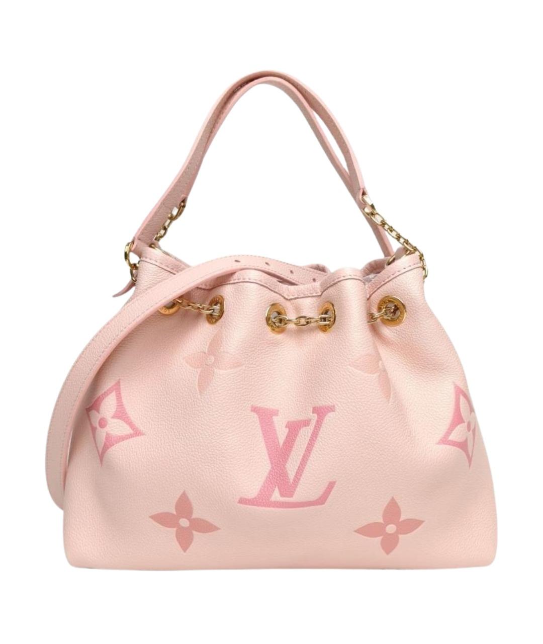 LOUIS VUITTON Розовая кожаная сумка через плечо, фото 1