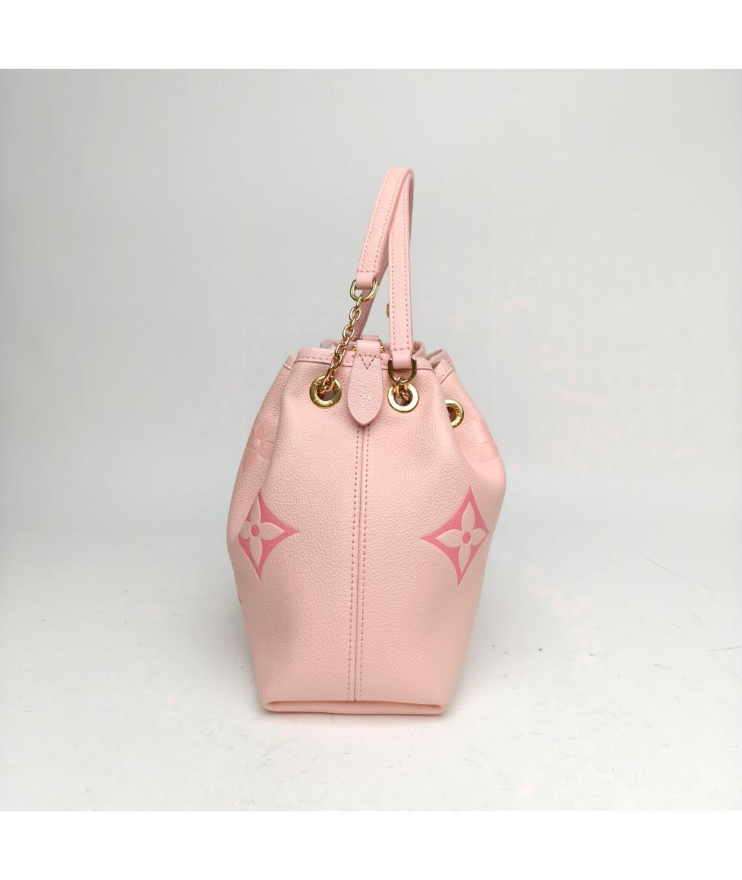 LOUIS VUITTON Розовая кожаная сумка через плечо, фото 5