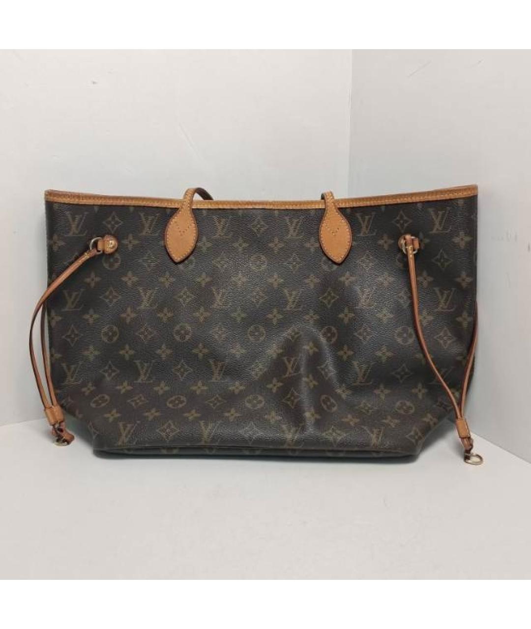 LOUIS VUITTON Коричневая сумка через плечо, фото 8