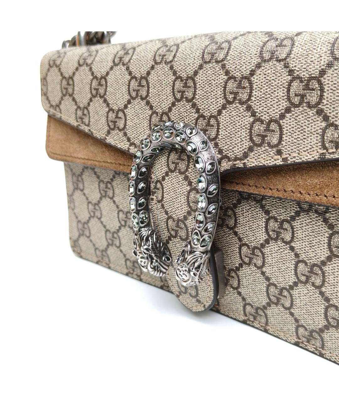 GUCCI Коричневая сумка через плечо, фото 7