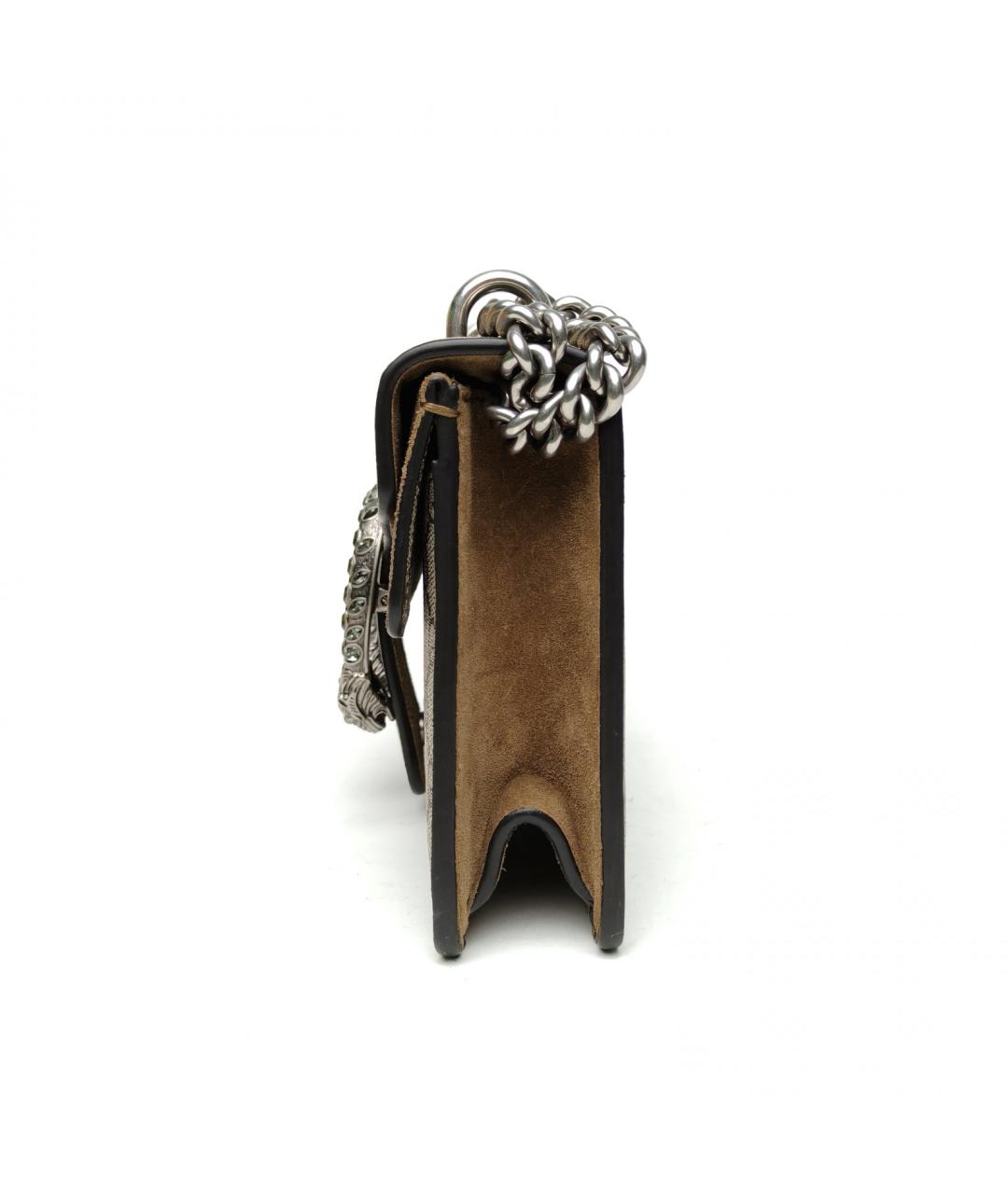 GUCCI Коричневая сумка через плечо, фото 3